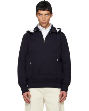 Dries Van Noten Half-Zip フーディ - サムネイル1