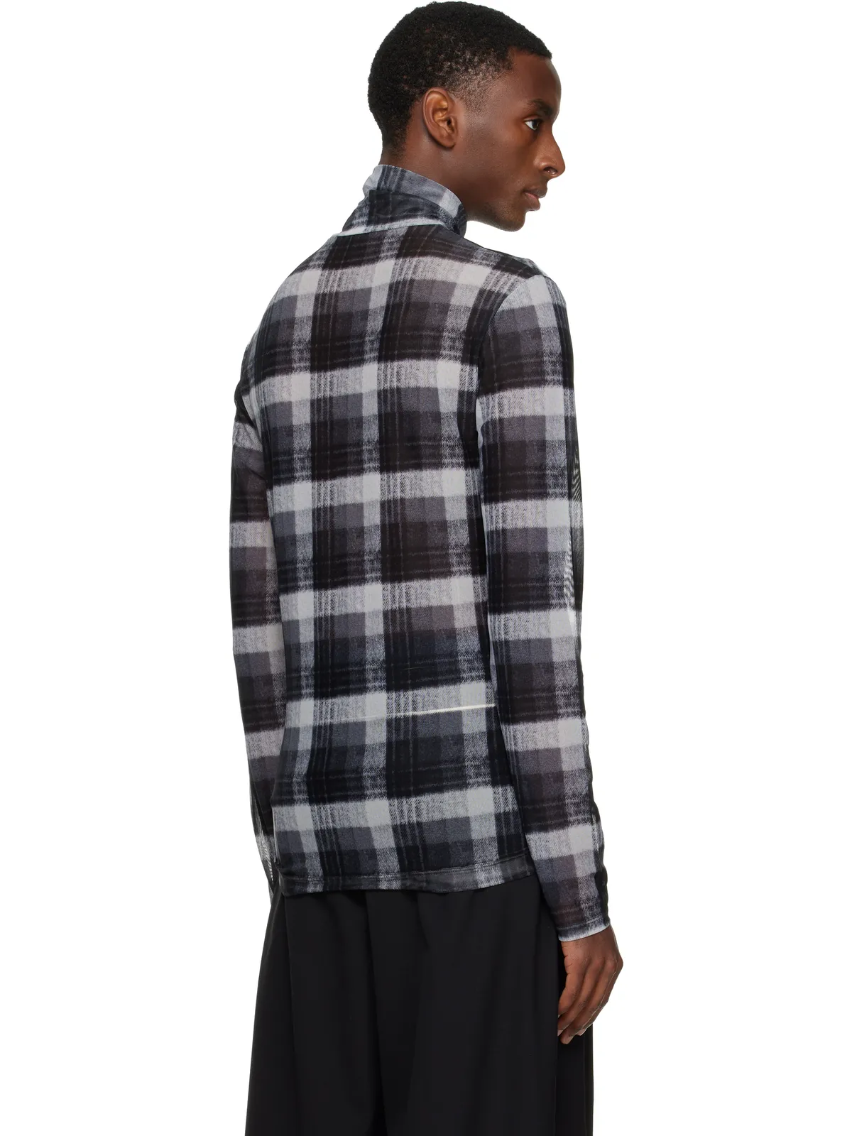 Dries Van Noten メッシュ タートルネック - 画像3