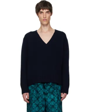 Dries Van Noten Vネックセーター - サムネイル1