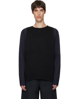 Dries Van Noten Contrast Sleeves Tシャツ - サムネイル1