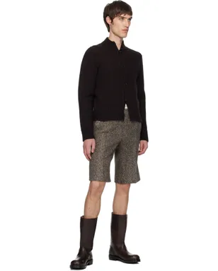 Dries Van Noten レザー バイカーブーツ - サムネイル5