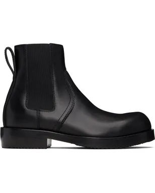Dries Van Noten レザー チェルシーブーツ - サムネイル1