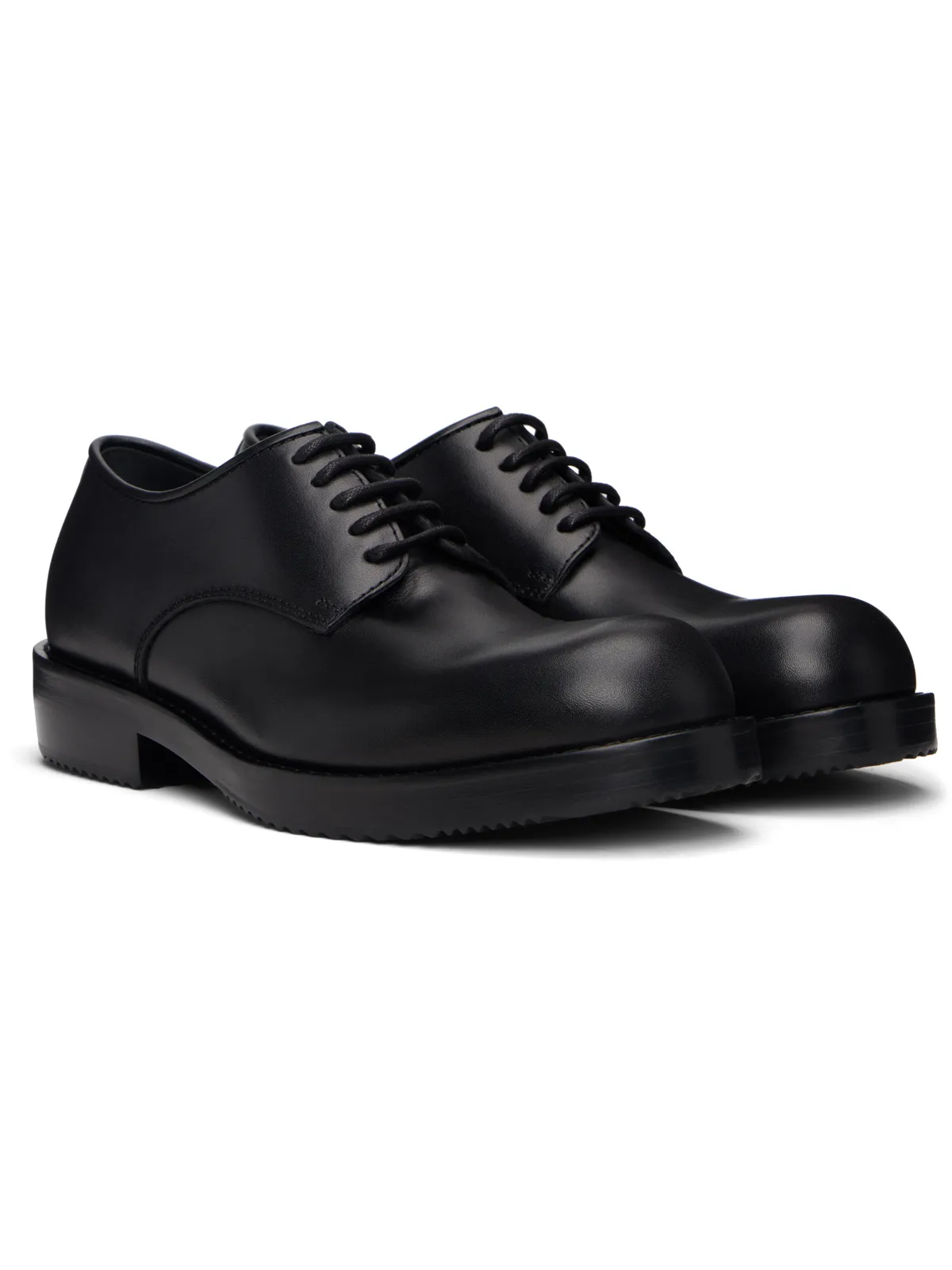 Dries Van Noten レザー ダービー - 画像4