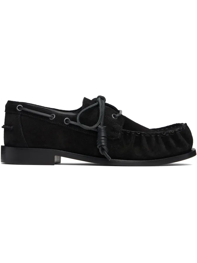 Dries Van Noten Dries Van Noten スエード デッキシューズの商品画像