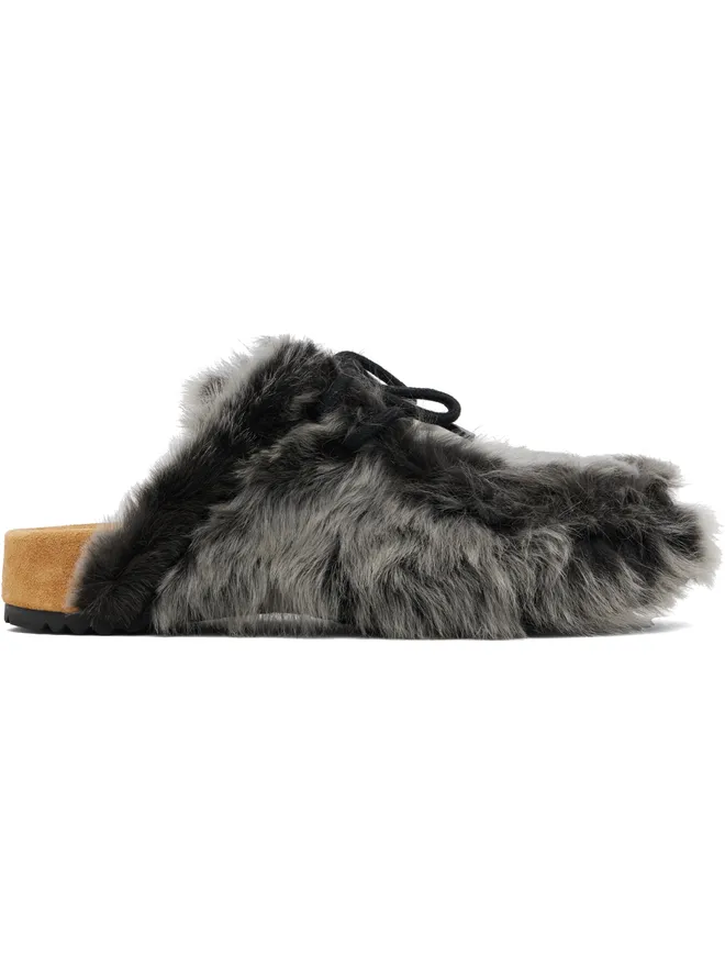 Dries Van Noten Dries Van Noten Shearling クロッグの商品画像