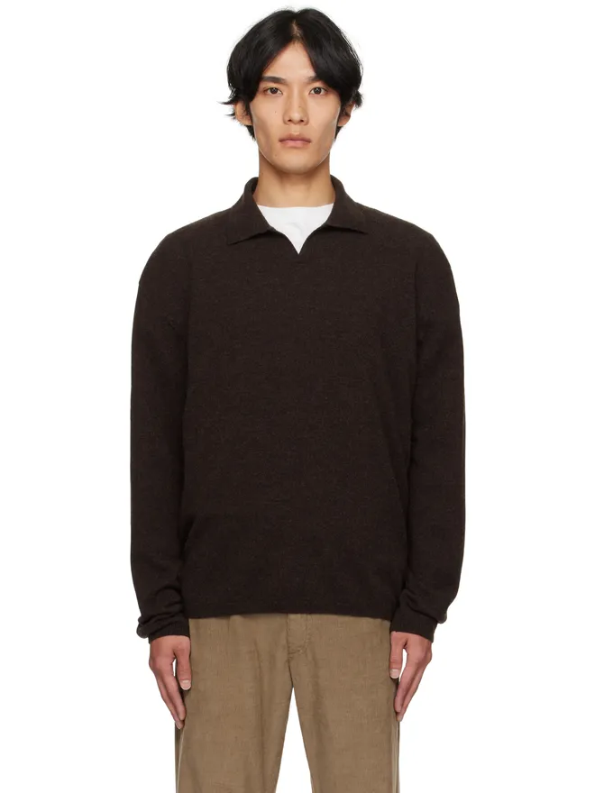 The Row The Row Franz ニットポロシャツの商品画像