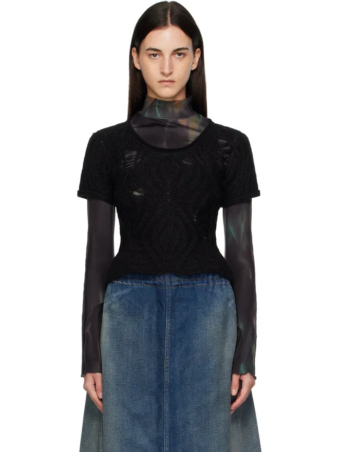 Andersson Bell Andersson Bell Cap Sleeve Sweater Layered トップスの商品画像