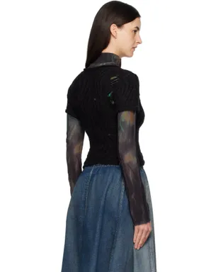 Andersson Bell Cap Sleeve Sweater Layered トップス - サムネイル3