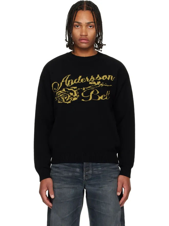 Andersson Bell Andersson Bell Rose カシミヤ クルーネック セーターの商品画像