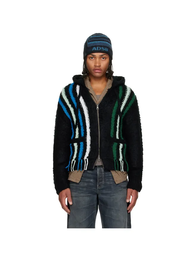Andersson Bell Andersson Bell Reverse Stripe ニットフーディの商品画像