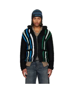 Andersson Bell Reverse Stripe ニットフーディ - サムネイル1