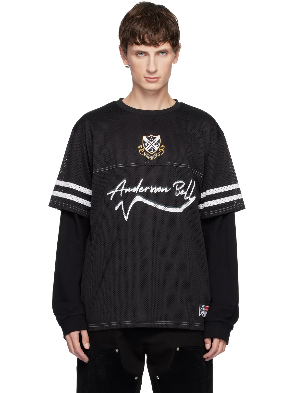 Andersson Bell Football レイヤード 長袖Tシャツ - 画像1