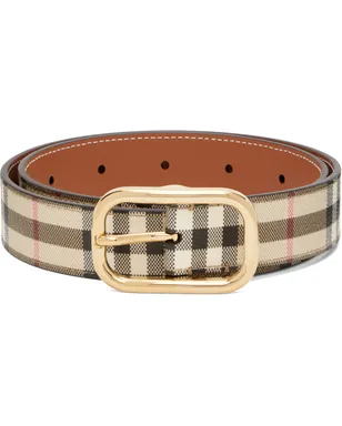 Burberry チェック ベルト - サムネイル1