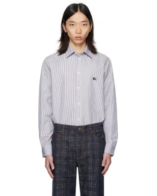Burberry ストライプ コットン シャツ - サムネイル1