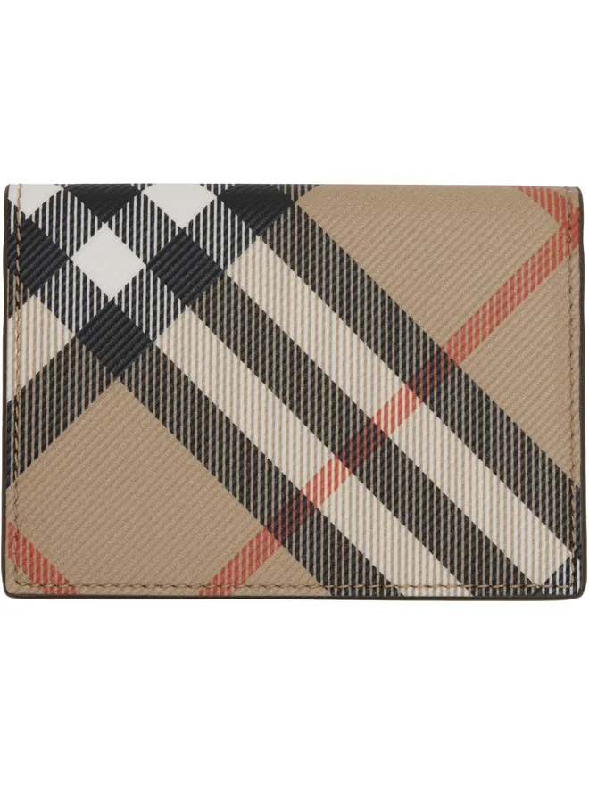 Burberry Burberry チェック 二つ折りカードケースの商品画像