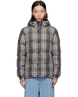 Burberry Ombré Check フード付き ダウンジャケット - サムネイル1