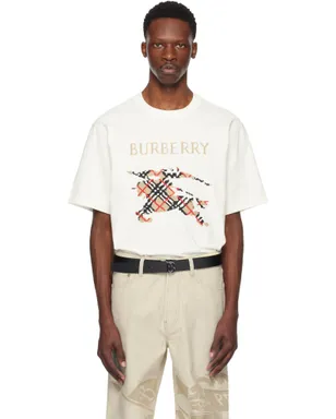Burberry Cross Stitch EKD コットン Tシャツ - サムネイル1