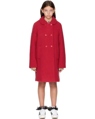 Burberry キッズ｜ ブークレ コート - サムネイル1