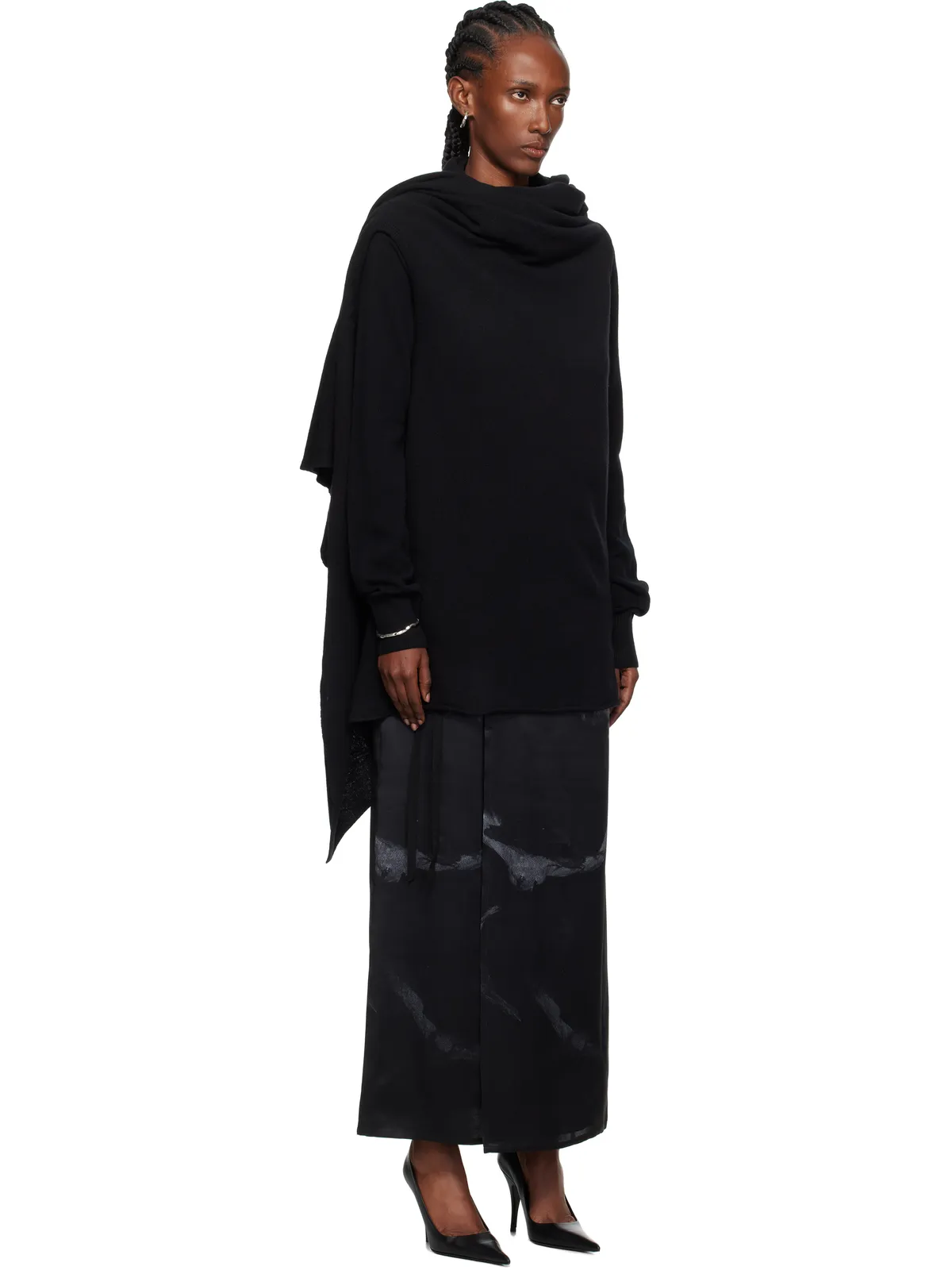 Ann Demeulemeester Nadine 3 Holes タートルネック - 画像2