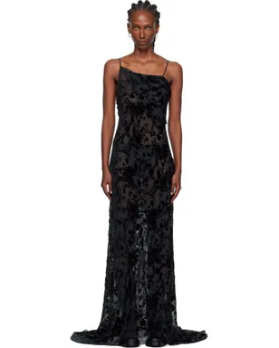 Ann Demeulemeester Aaricia Bias Slip マキシワンピース - サムネイル1