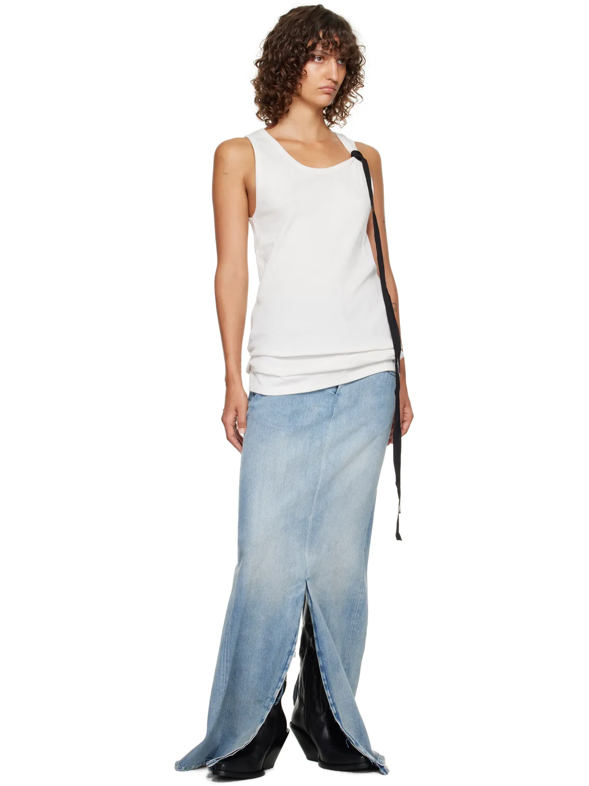 Ann Demeulemeester Seva タンクトップ - 画像4