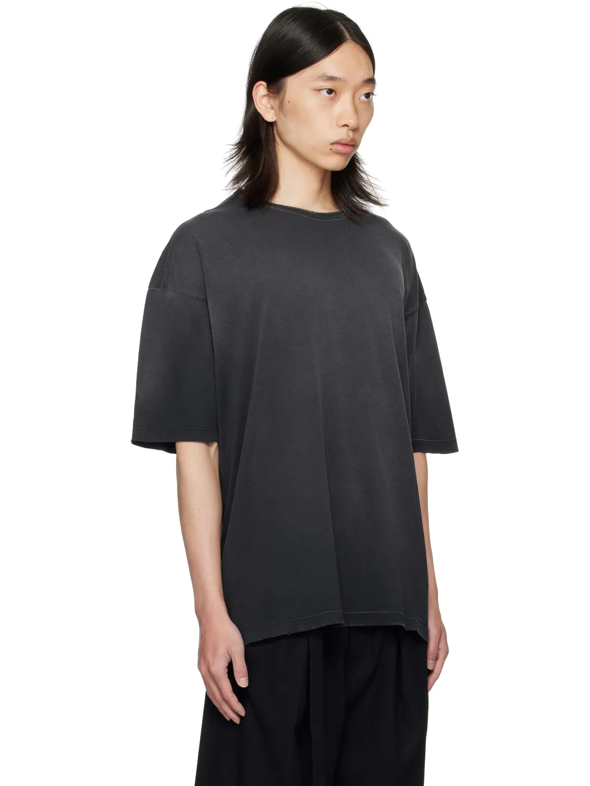 Ann Demeulemeester Dieter Infinite Feather Print Tシャツ - 画像2