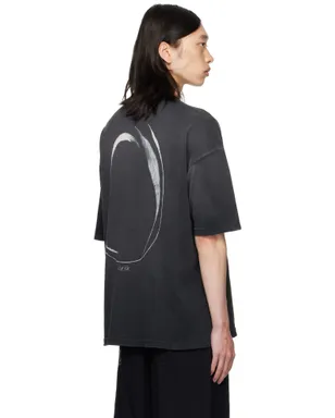 Ann Demeulemeester Dieter Infinite Feather Print Tシャツ - サムネイル3