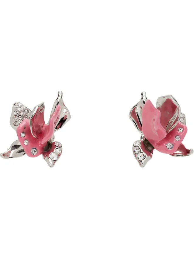 Marni Marni Rhinestone Tulip ピアスの商品画像