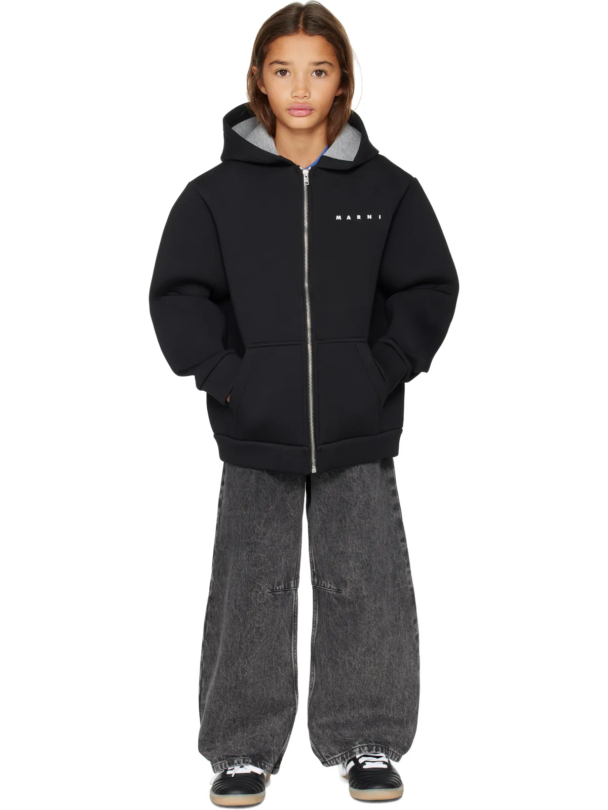 Marni キッズ｜ ジップフーディ - 画像4