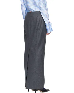 Thom Browne Solid ウールフランネル ペンシル マキシスカート - サムネイル3
