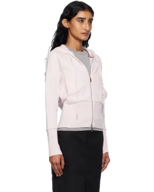 Thom Browne Solid Loopback 4-Bar ジップフーディ - サムネイル2