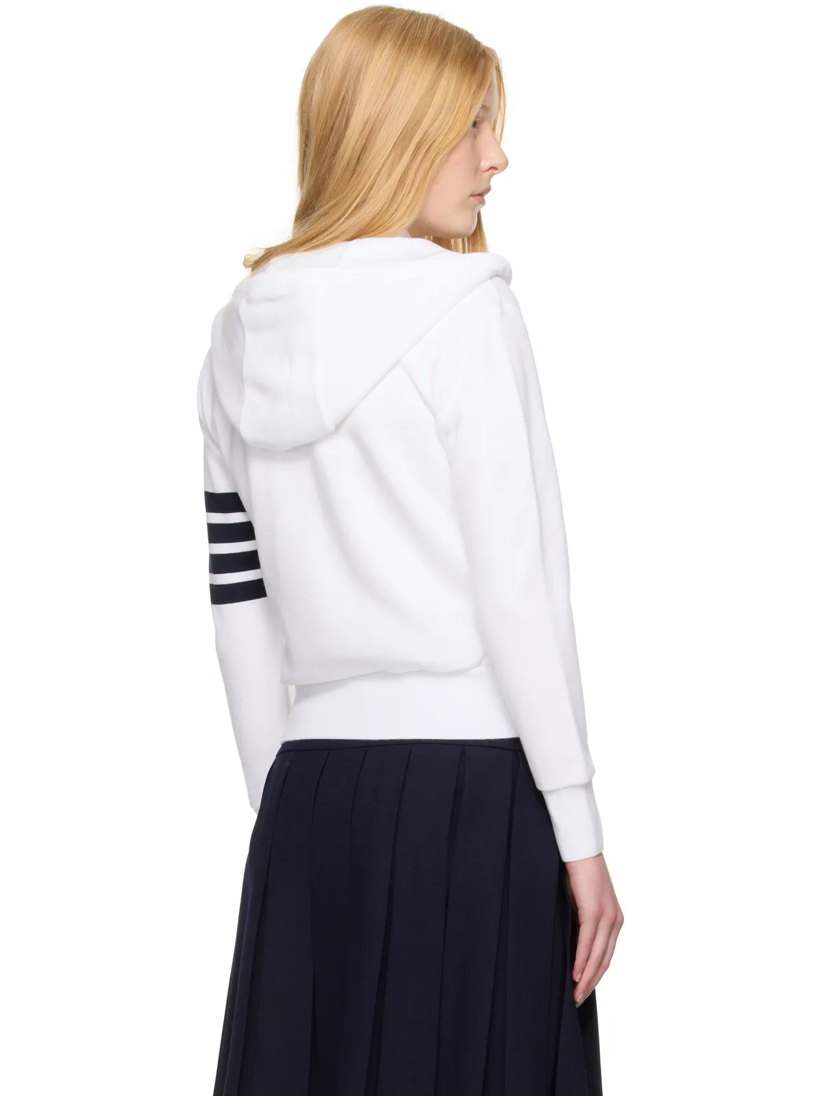 Thom Browne Classic ジップアップフーディ - 画像3
