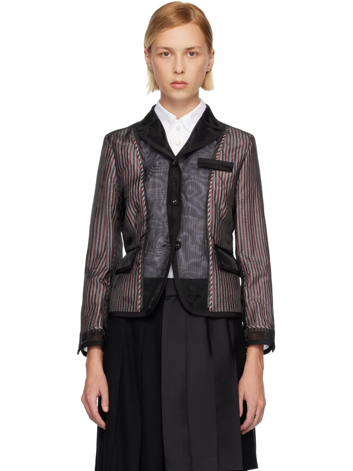 Thom Browne オーガンザ スポーツコート - 画像1