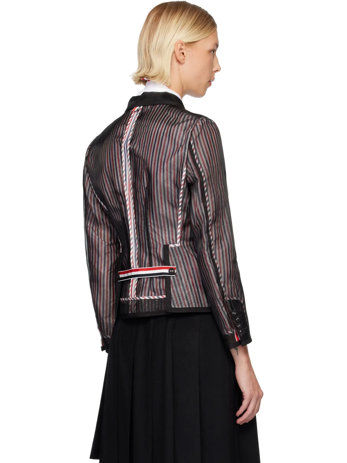 Thom Browne オーガンザ スポーツコート - 画像3