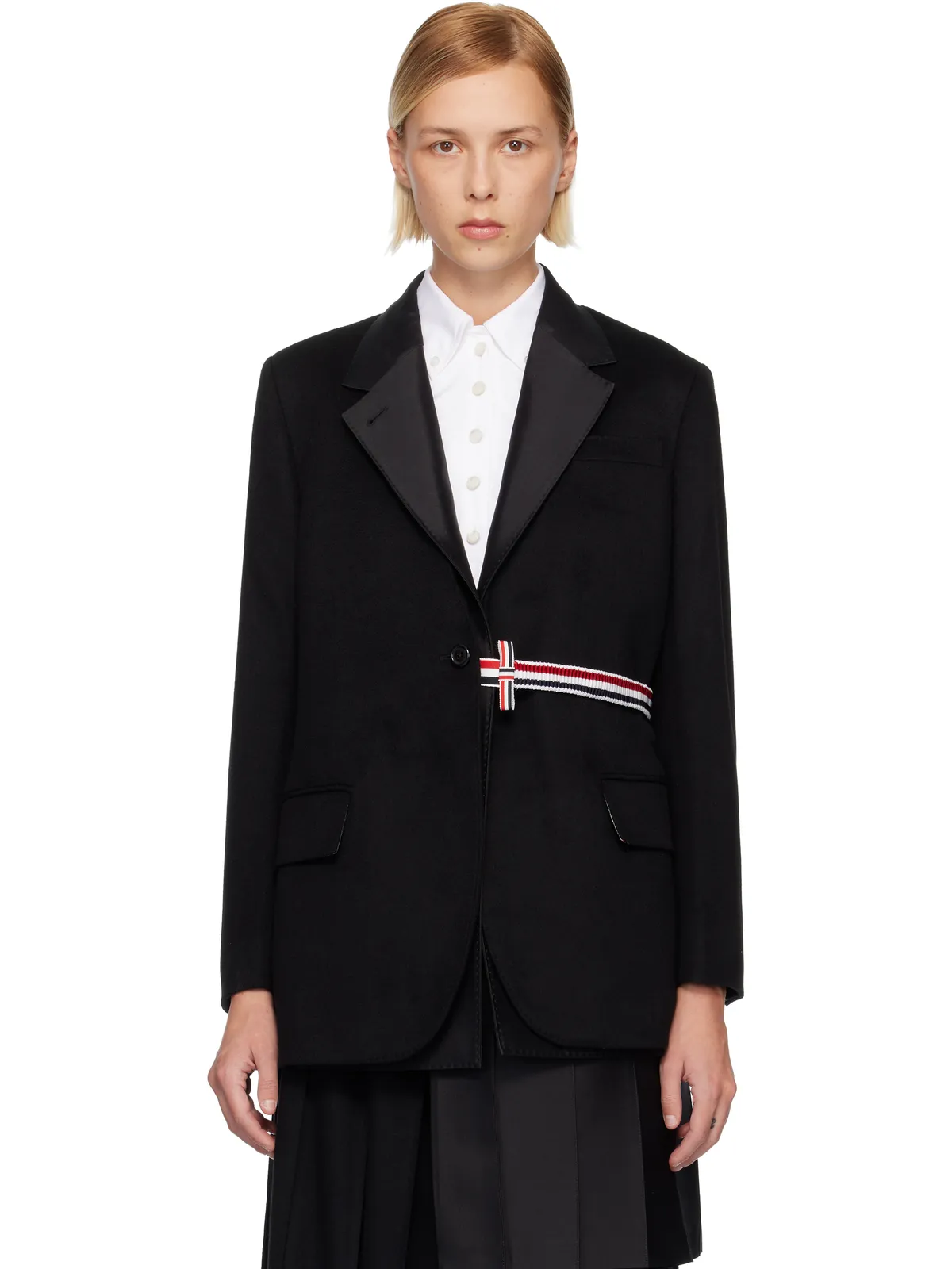 Thom Browne カシミヤ ウール 2-In-1 スポーツコート - 画像1