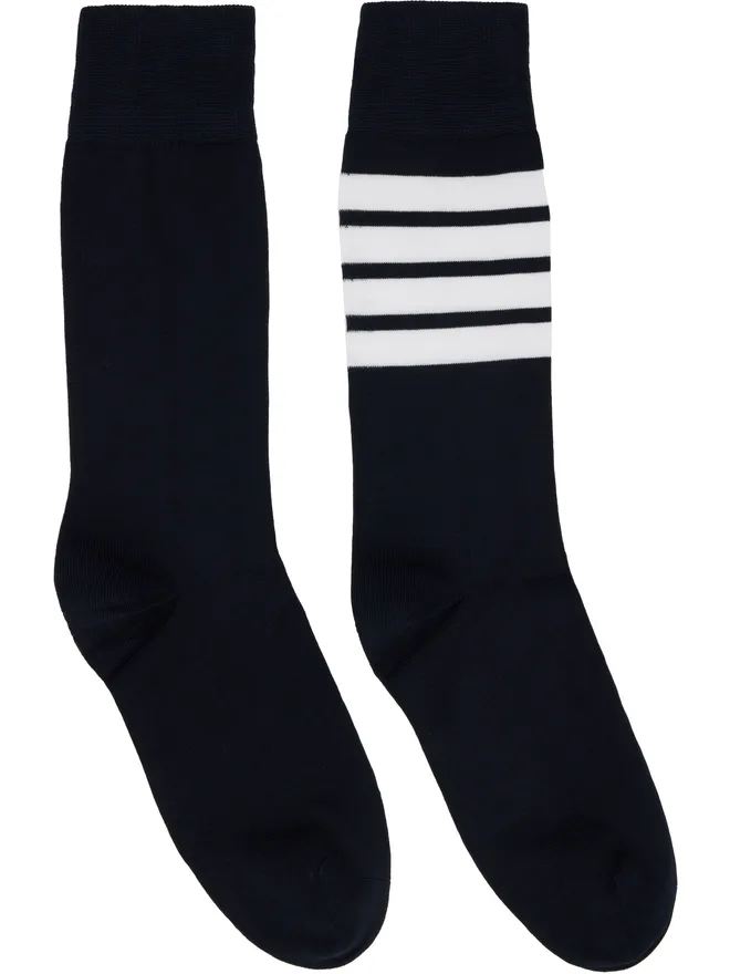 Thom Browne Thom Browne 4-Bar ライトウェイト コットン ソックスの商品画像
