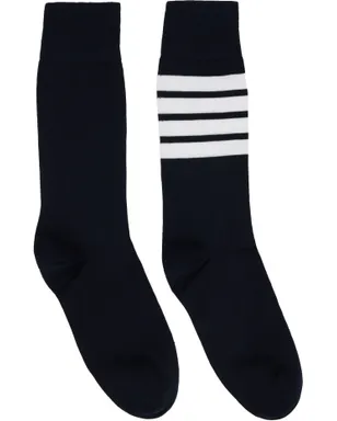 Thom Browne 4-Bar ライトウェイト コットン ソックス - サムネイル1
