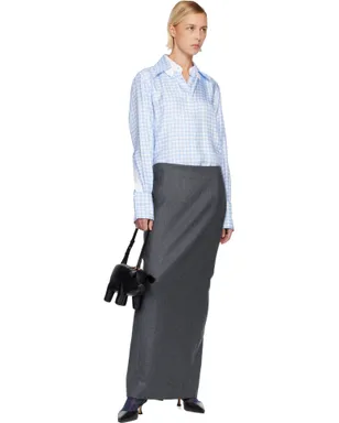 Thom Browne シルクツイル ギンガム シャツ - サムネイル5