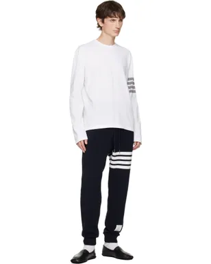 Thom Browne 4-Bar Ottoman スウェットパンツ - サムネイル4