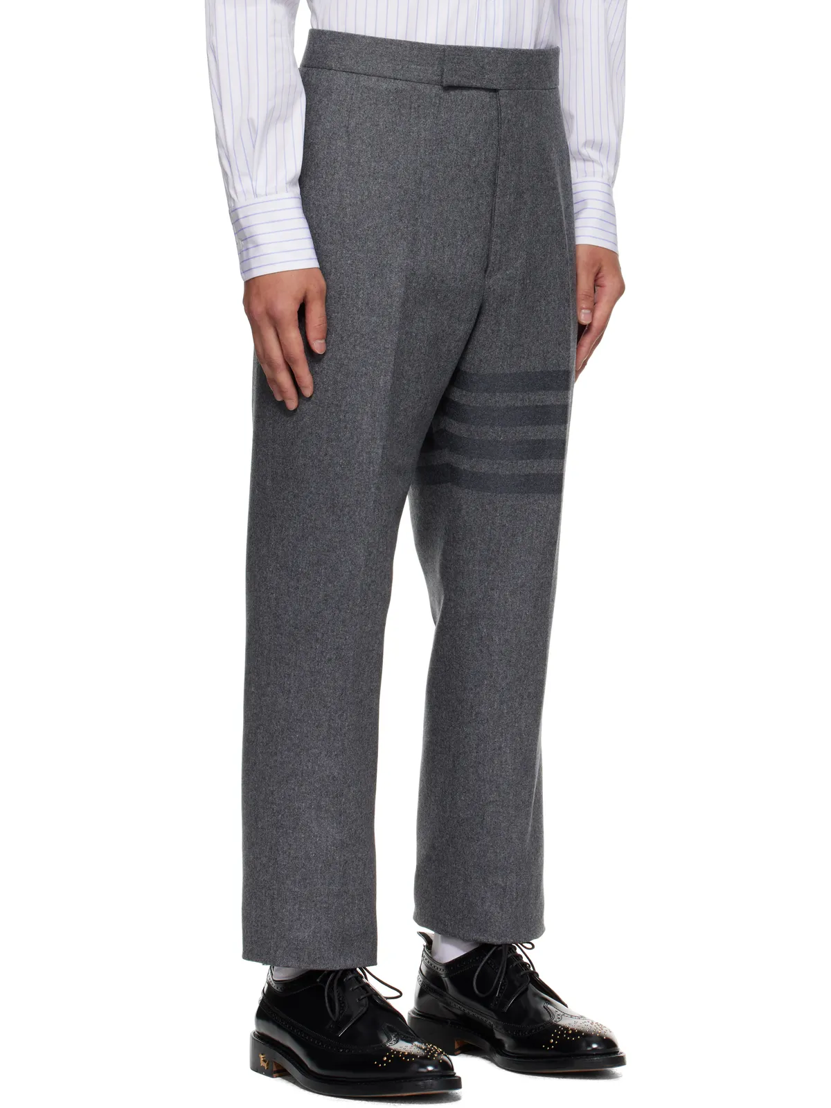 Thom Browne Plain Weave 4-Bar トラウザーズ - 画像2