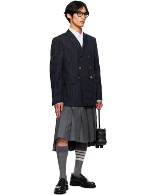 Thom Browne High Twist Wool Sportcoat ピンストライプ テーラードジャケット - サムネイル4