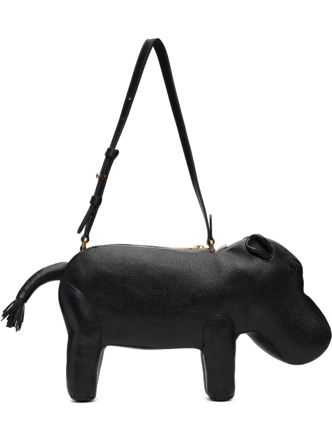 Thom Browne Thom Browne Hippo ペブルグレイン バゲットバッグの商品画像