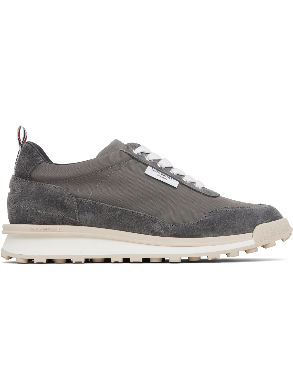 Thom Browne Double Tech Nylon Alumni スニーカー - 画像1