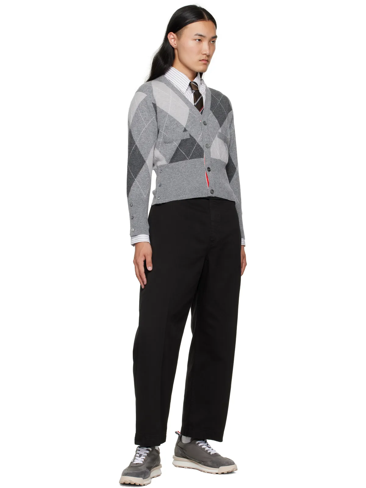 Thom Browne Double Tech Nylon Alumni スニーカー - 画像5