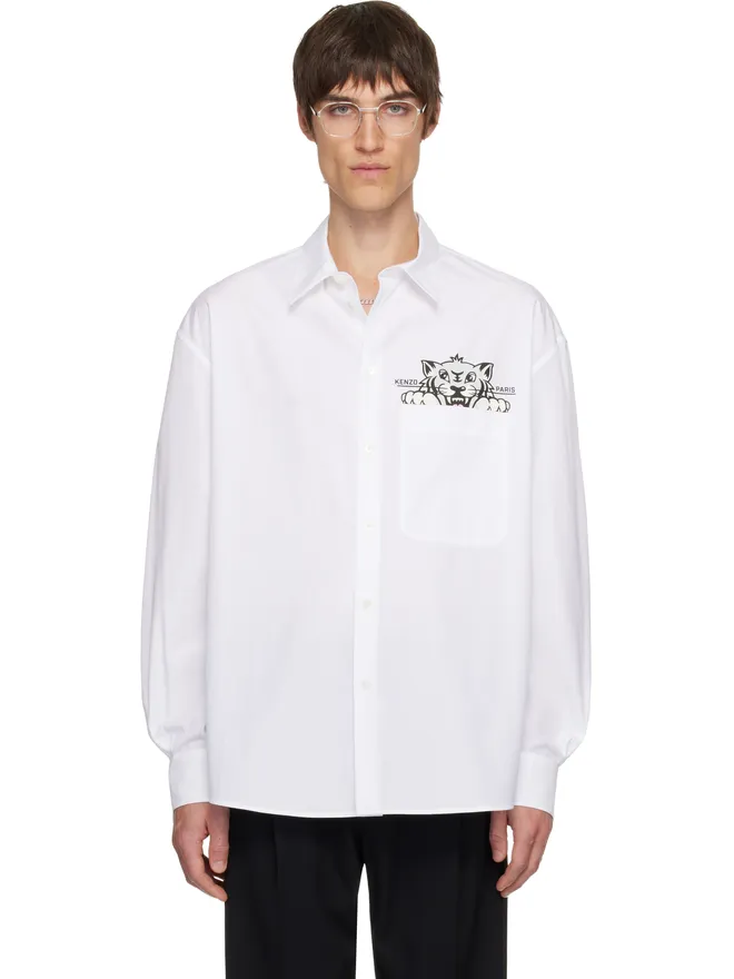 Kenzo Kenzo Kenzo Paris 'KENZO Happy Tiger' カジュアル シャツの商品画像