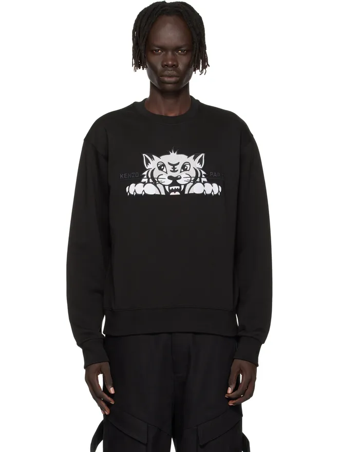 Kenzo Kenzo Kenzo Paris 'KENZO Happy Tiger' Embroidered スウェットシャツの商品画像