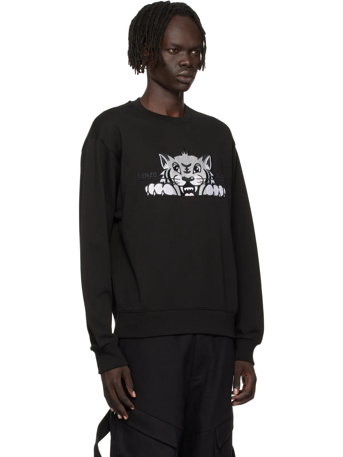 Kenzo Kenzo Paris 'KENZO Happy Tiger' Embroidered スウェットシャツ - 画像2