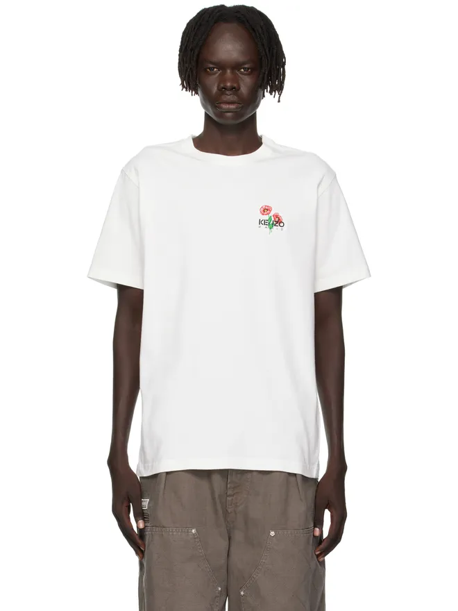 Kenzo Kenzo Kenzo Paris 'KENZO Archive Bouquet' Embroidered Tシャツの商品画像