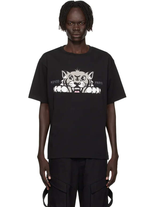 Kenzo Kenzo Kenzo Paris 'KENZO Happy Tiger' オーバーサイズ Tシャツの商品画像