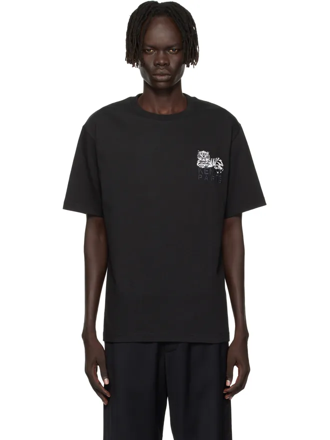 Kenzo Kenzo Kenzo Paris 'KENZO Happy Tiger' Embroidered Tシャツの商品画像